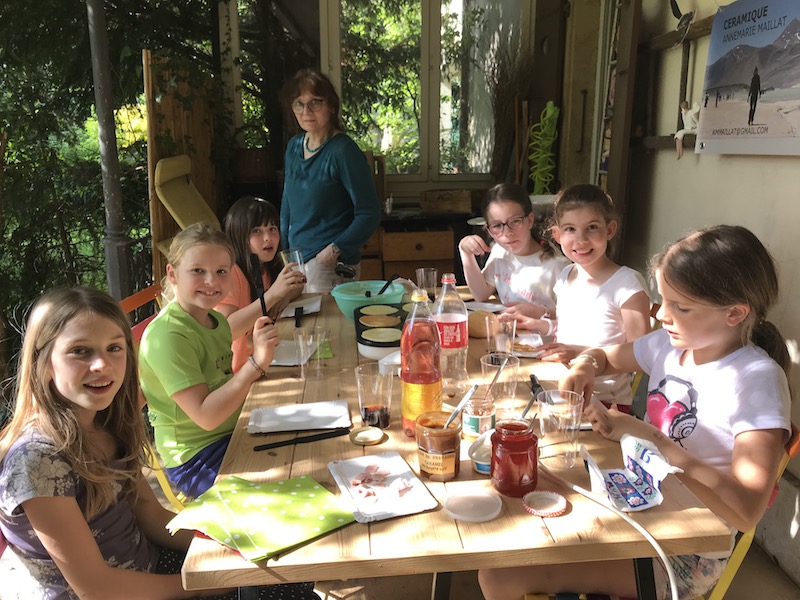 Clôture du cycle 1 dans le jardin