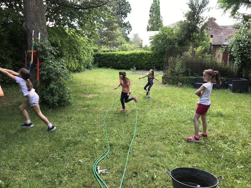 Clôture du cycle 1 dans le jardin