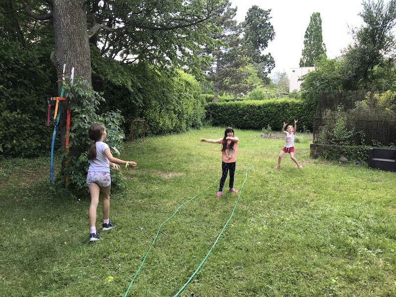 Clôture du cycle 1 dans le jardin